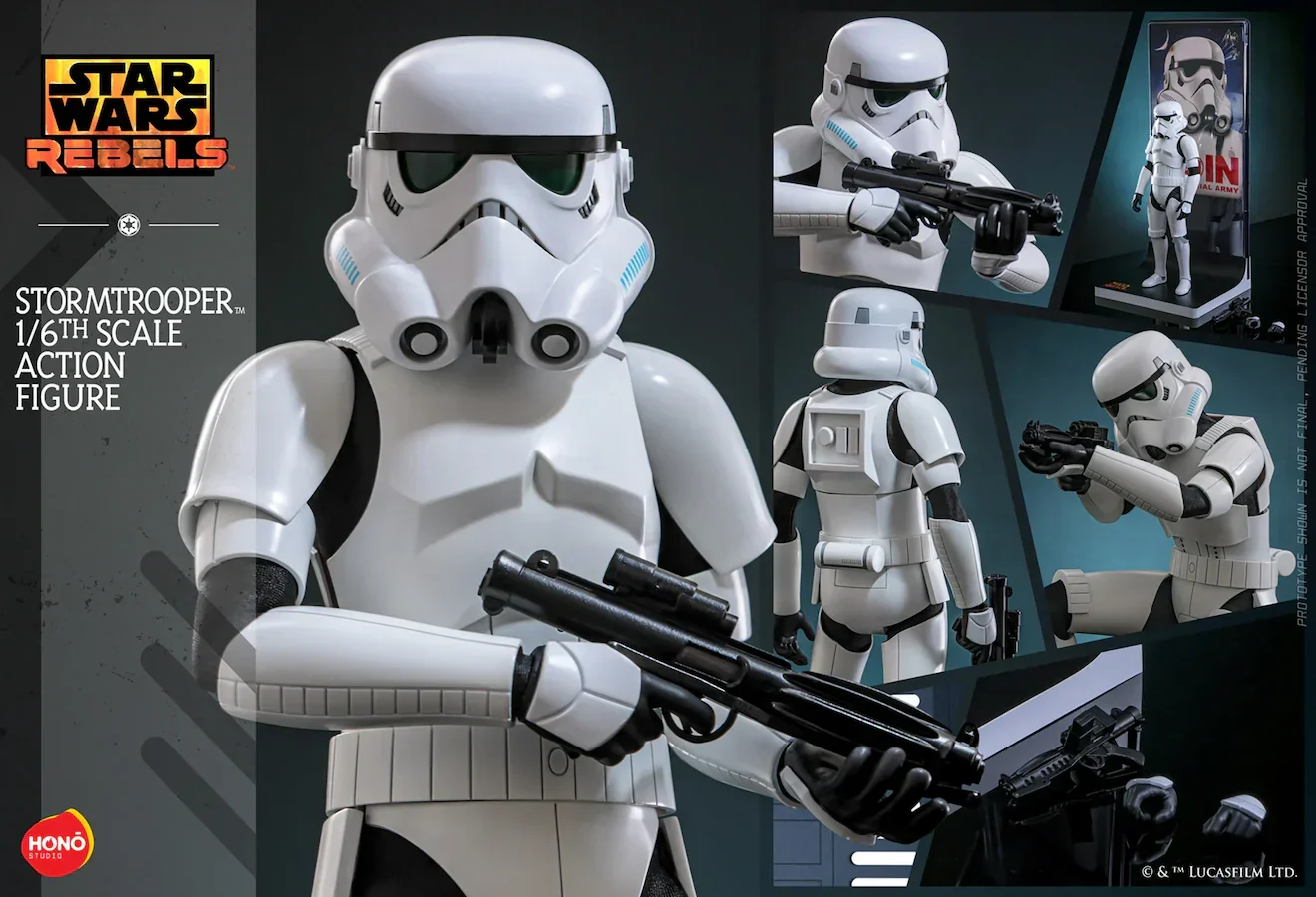 Star Wars - Stormtrooper (HONO Studios) 1:6 Scale Collectable Action Figure - Image 21
