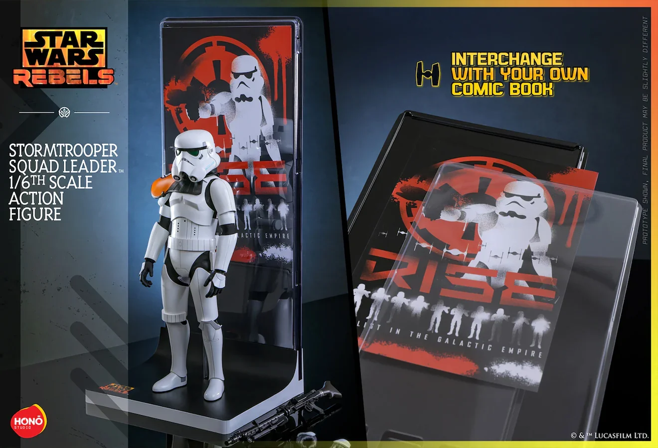 Star Wars - Stormtrooper Squad Leader (HONO Studios) 1:6 Scale Collectable Aciton Figure - Image 17