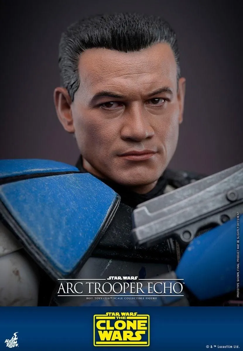 Star Wars: The Clone Wars - Arc Trooper Echo 1:6 Scale Collectible Action Figure - Image 5