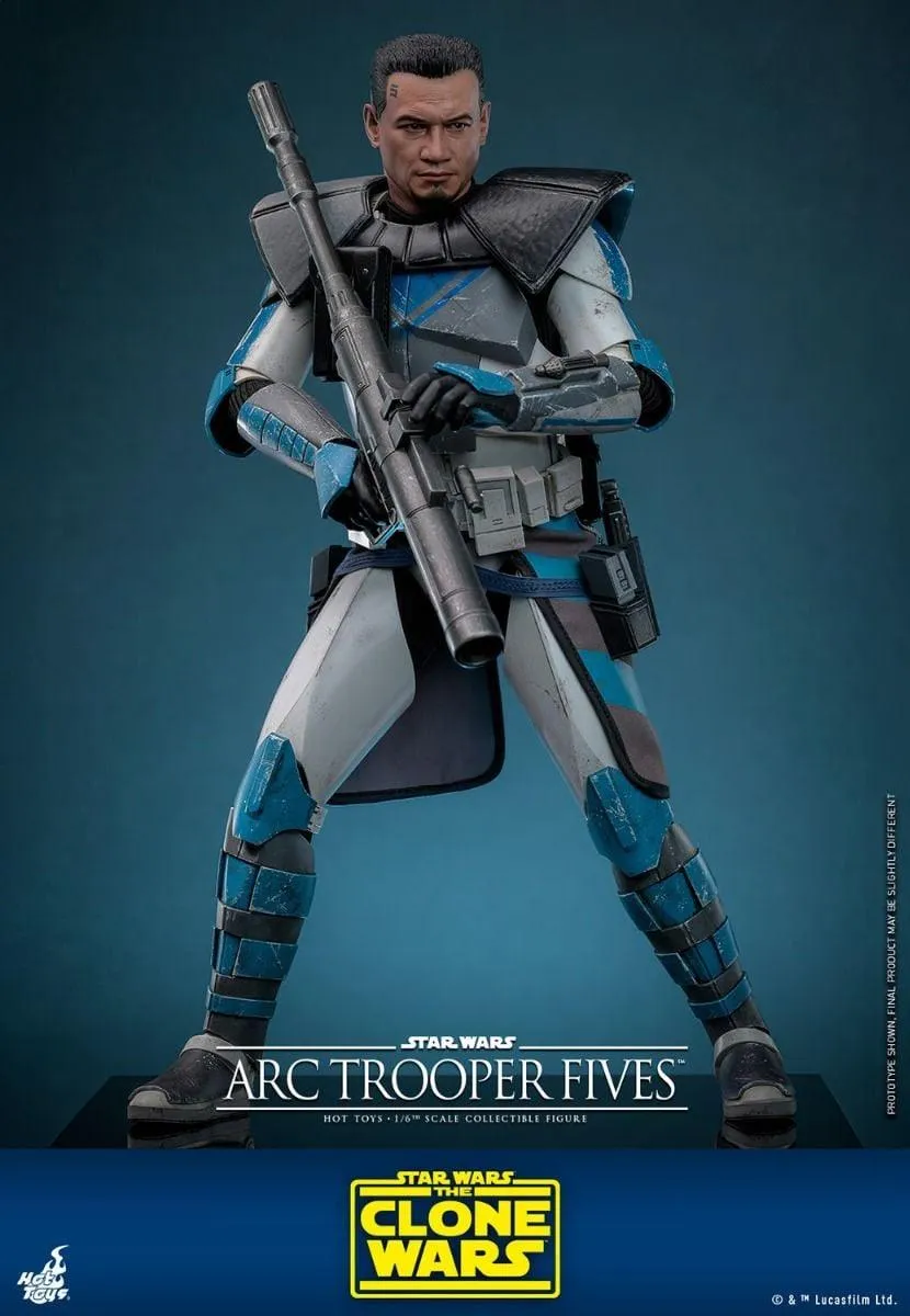 Star Wars: The Clone Wars - Arc Trooper Fives 1:6 Scale Collectable Action Figure - Image 4