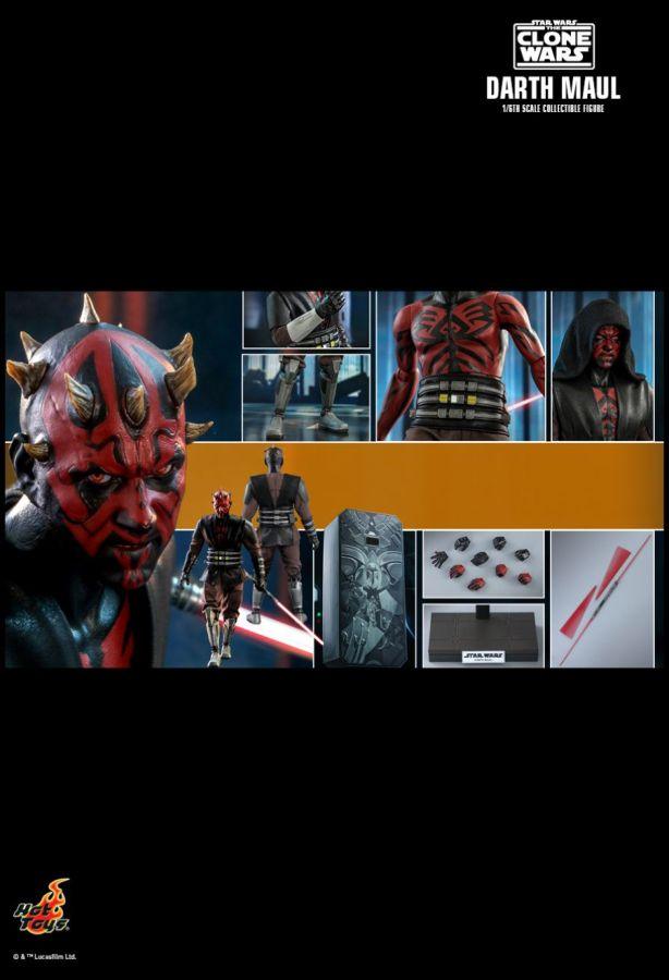 Star Wars: The Clone Wars - Darth Maul 1:6 Scale 12" Action Figure - Image 12