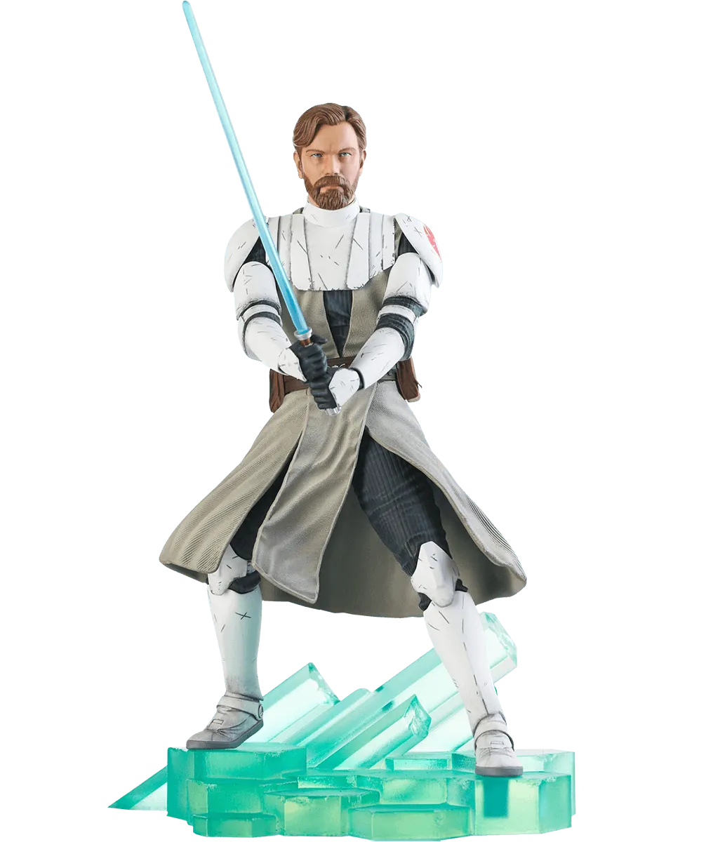 Star Wars: The Clone Wars - Obi-Wan Premier Statue
