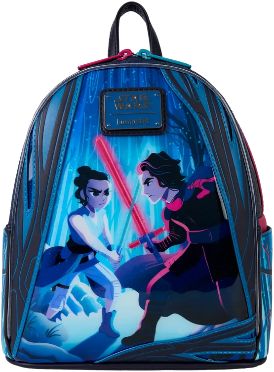 Star Wars: The Force Awakens - Rey & Kylo Ren Light Up Mini Backpack