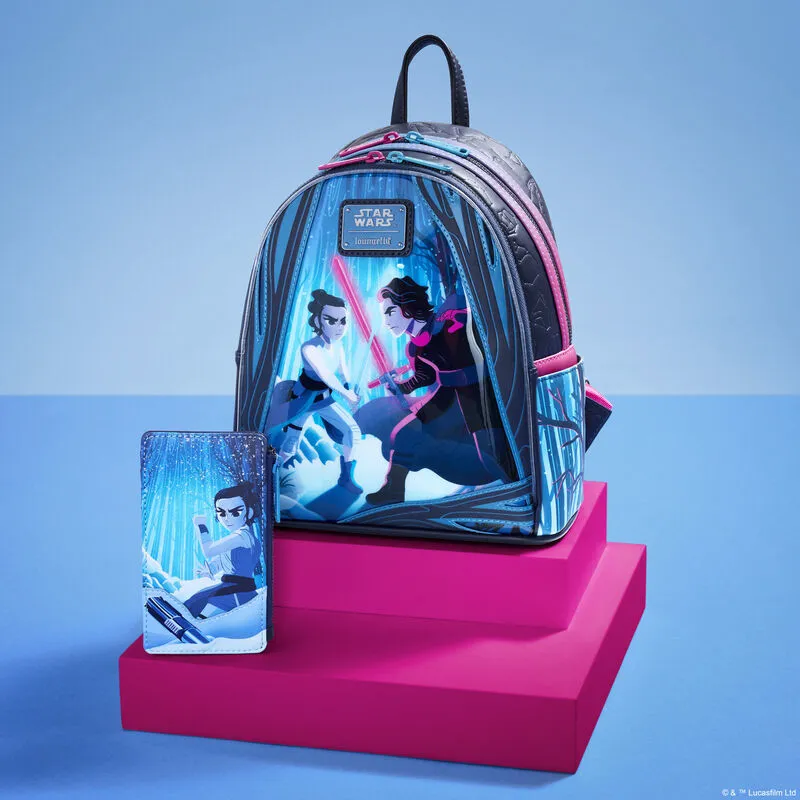Star Wars: The Force Awakens - Rey & Kylo Ren Light Up Mini Backpack - Image 3