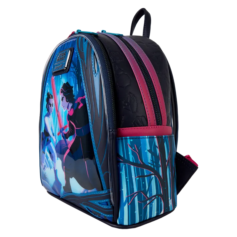 Star Wars: The Force Awakens - Rey & Kylo Ren Light Up Mini Backpack - Image 5