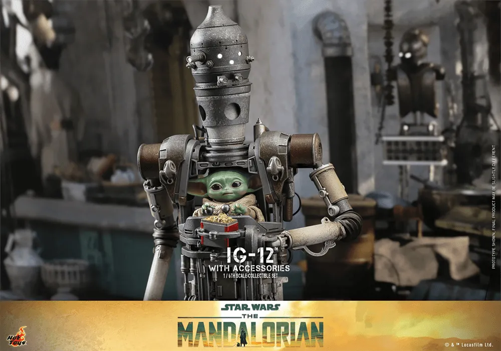 Star Wars: The Manadalorian - IG-12 1:6 Scale Collectible Figure Set - Image 21