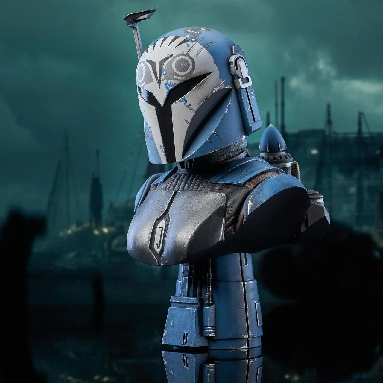 Star Wars: The Mandalorian - Bo-Katan Kryze 1:2 Scale Bust - Image 4
