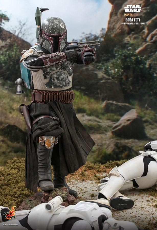Star Wars: The Mandalorian - Boba Fett 1:6 Scale 12" Action Figure - Image 4