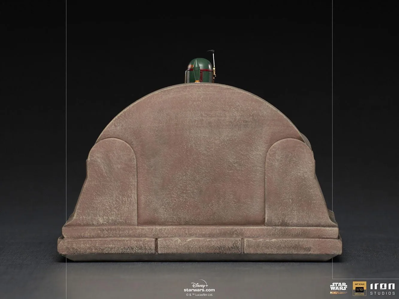 Star Wars: The Mandalorian - Boba Fett on Throne Deluxe 1:10 Scale Statue - Image 4