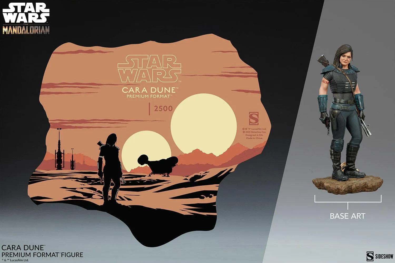 Star Wars: The Mandalorian - Cara Dune Premium Format Statue - Image 28