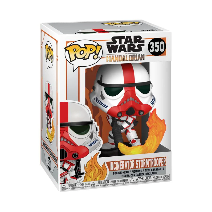 Star Wars: The Mandalorian - Incinerator Stormtrooper Pop! Vinyl - Image 3