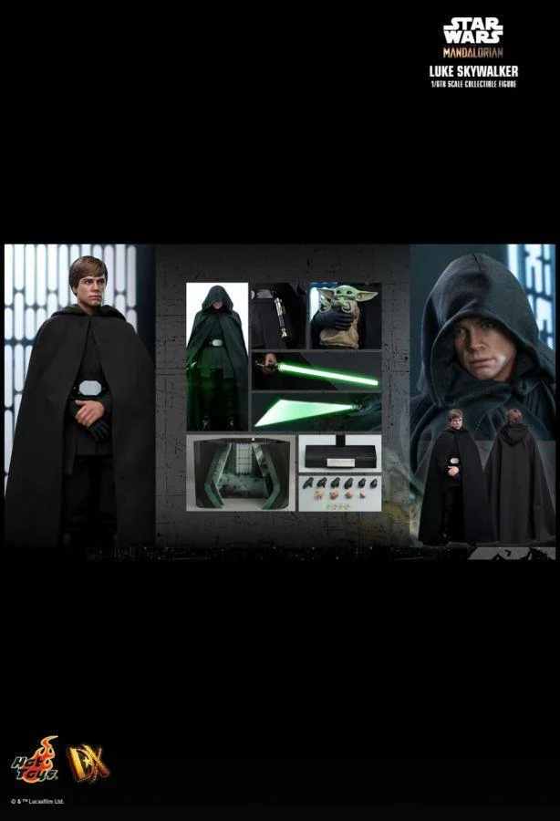Star Wars: The Mandalorian - Luke Skywalker 1:6 Scale 12" Action Figure - Image 13