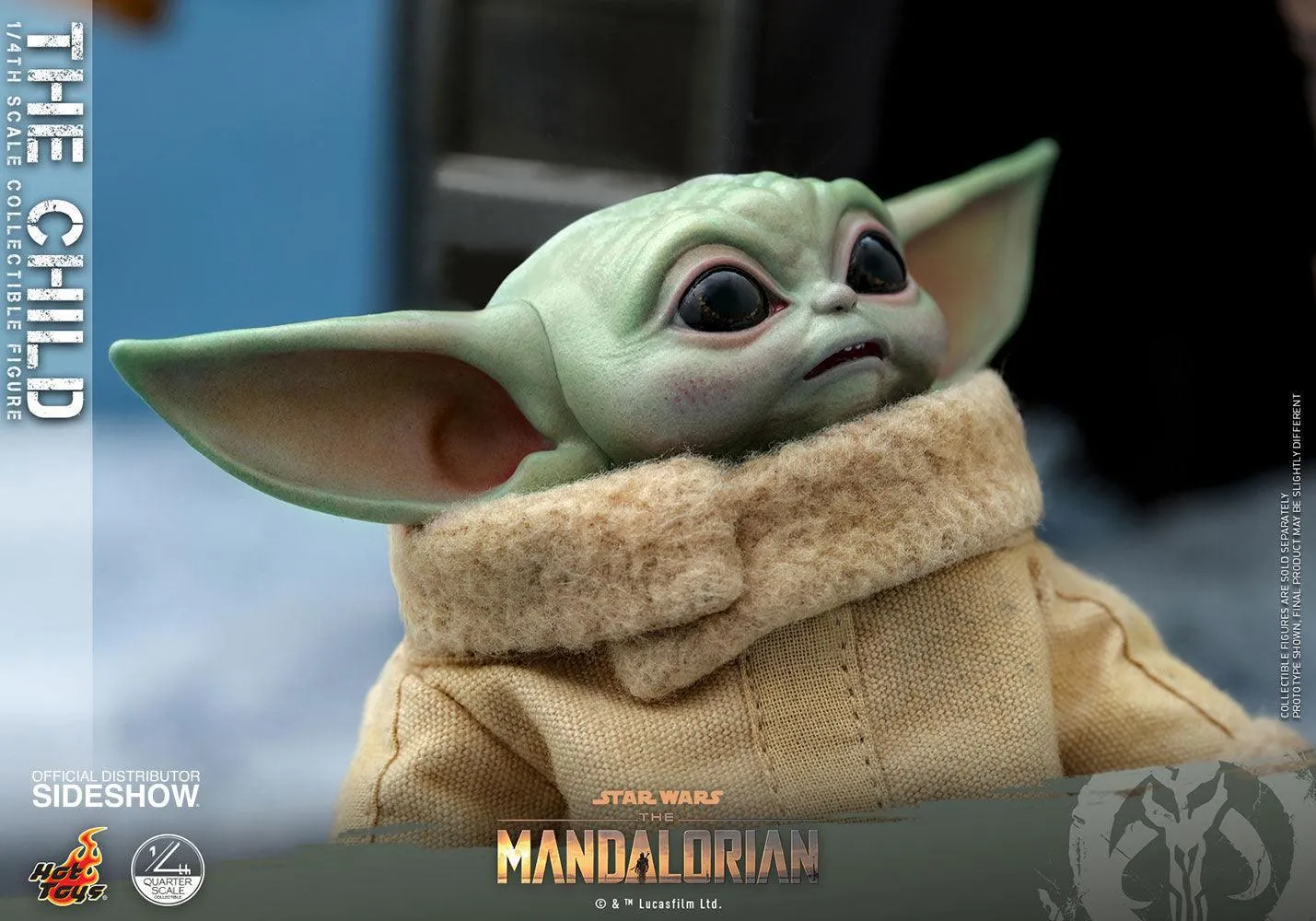 Star Wars: The Mandalorian - The Child 1:4 Scale Action Figure - Image 10