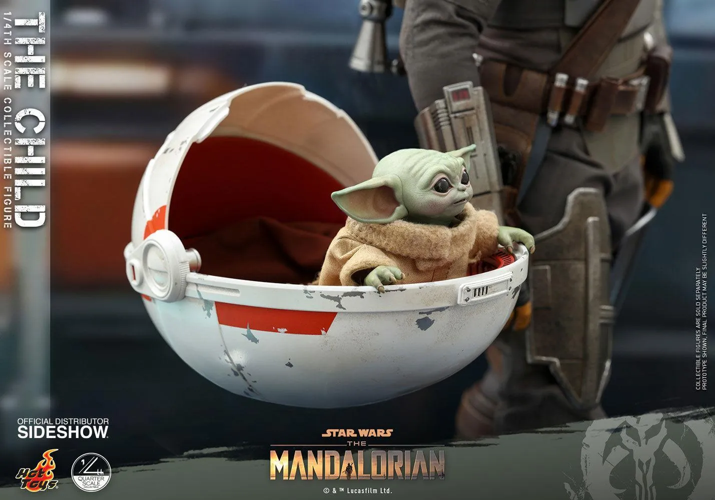 Star Wars: The Mandalorian - The Child 1:4 Scale Action Figure - Image 6