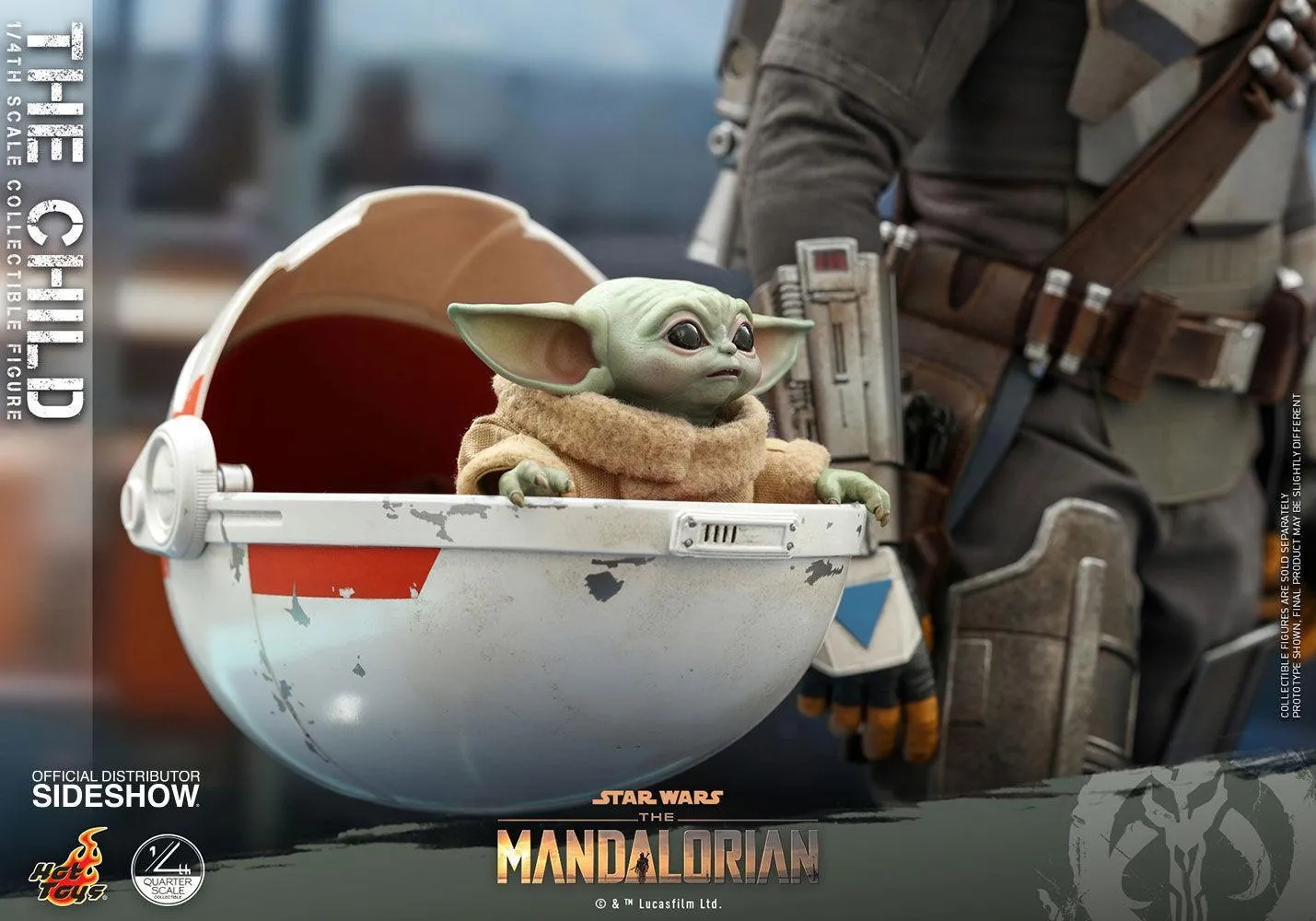 Star Wars: The Mandalorian - The Child 1:4 Scale Action Figure - Image 8