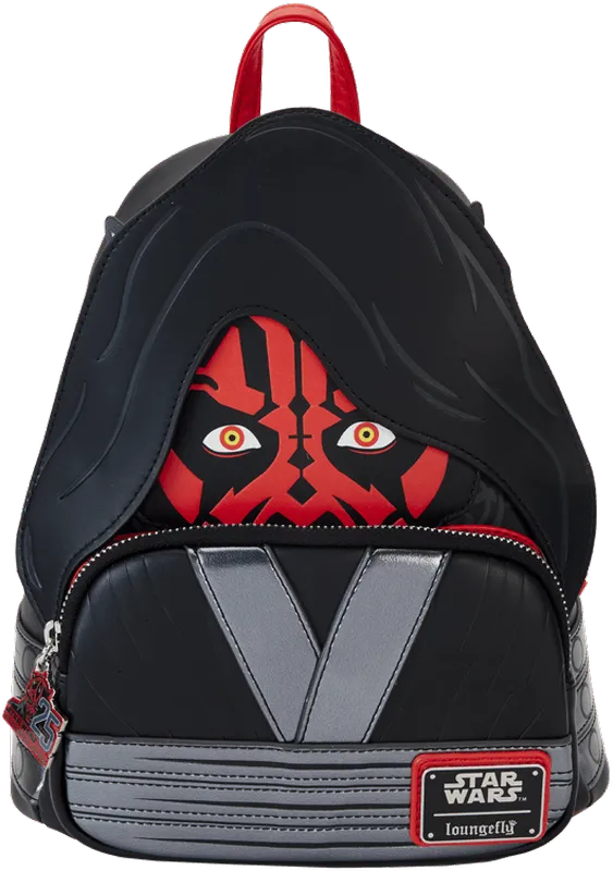 Star Wars: The Phantom Menace 25th Anniversary - Darth Maul with Hood Mini Backpack