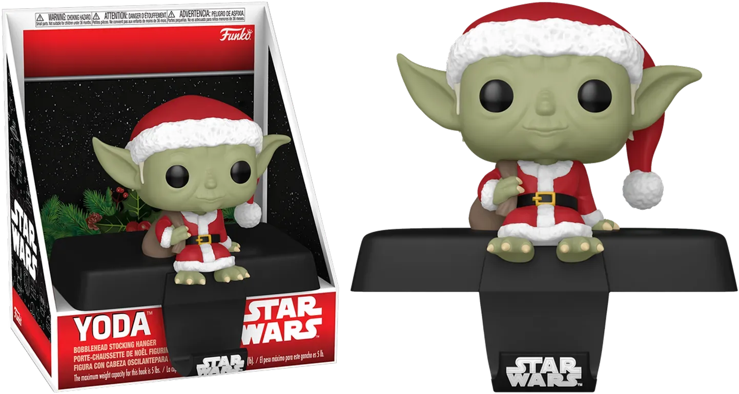 Star Wars - Yoda Pop! Edge-Sitter Stocking Hanger