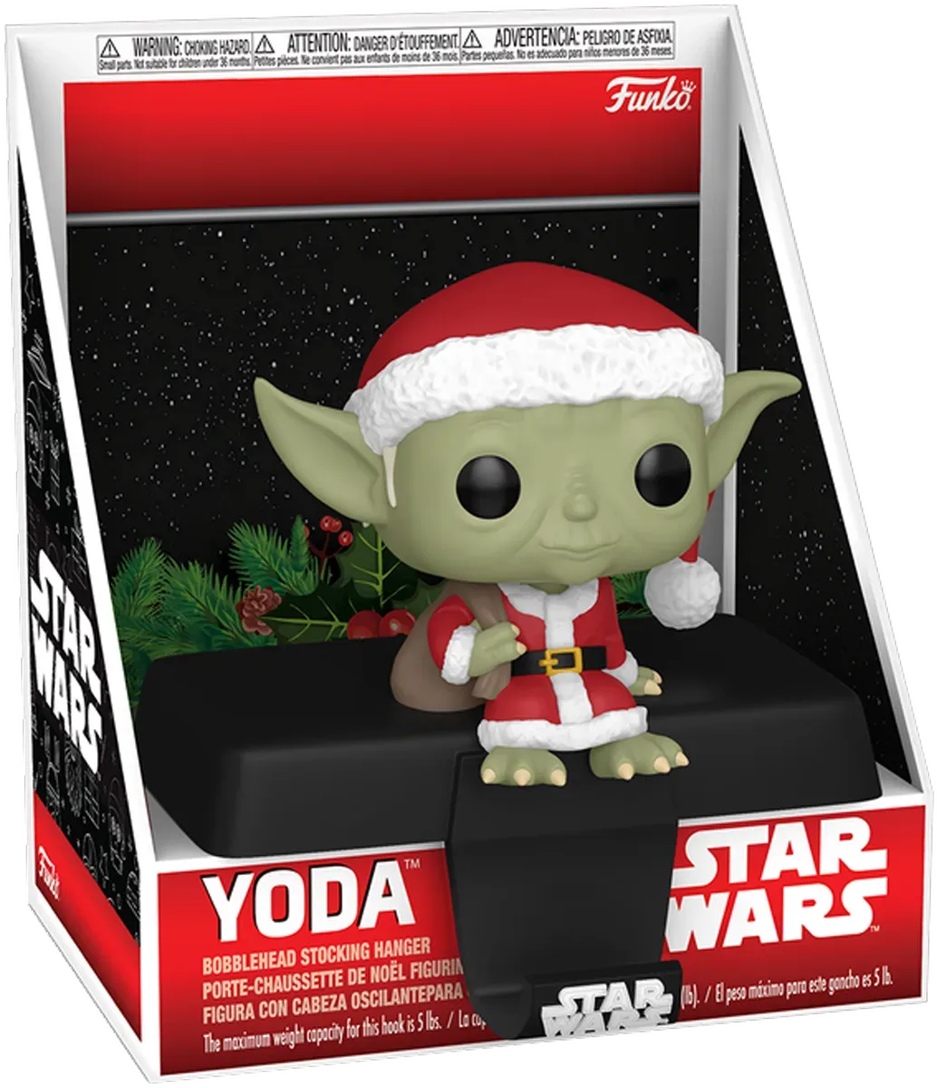 Star Wars - Yoda Pop! Edge-Sitter Stocking Hanger - Image 3