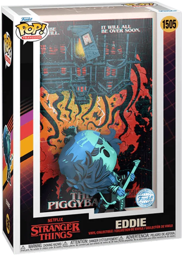 Stranger Things - Eddie US Exclusive Pop! Comic Cover [RS]