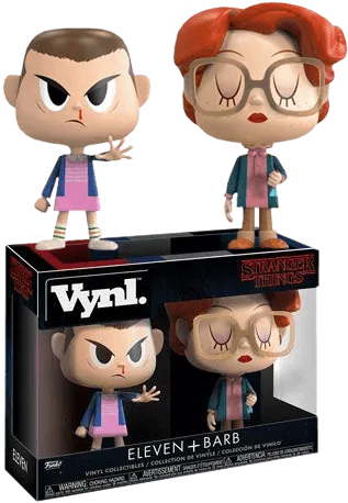 Stranger Things - Eleven & Barb Vynl.