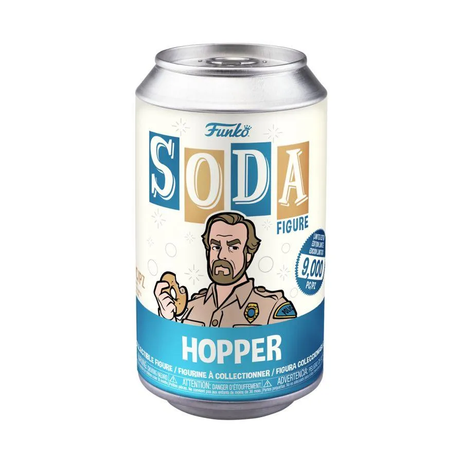 Stranger Things - Hopper US Exclusive (with chase) Vinyl Soda [RS] - Image 3