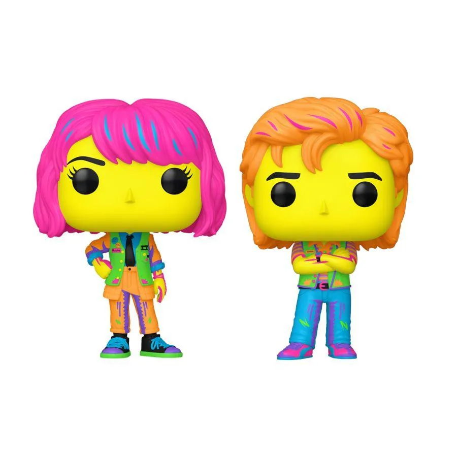 Stranger Things - Robin & Steve US Exclusive Blacklight Pop! 2-Pack [RS] - Image 2