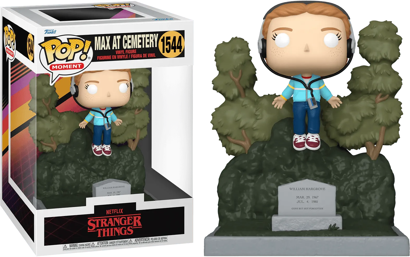Stranger Things - Max at Cemetery Pop! Moment