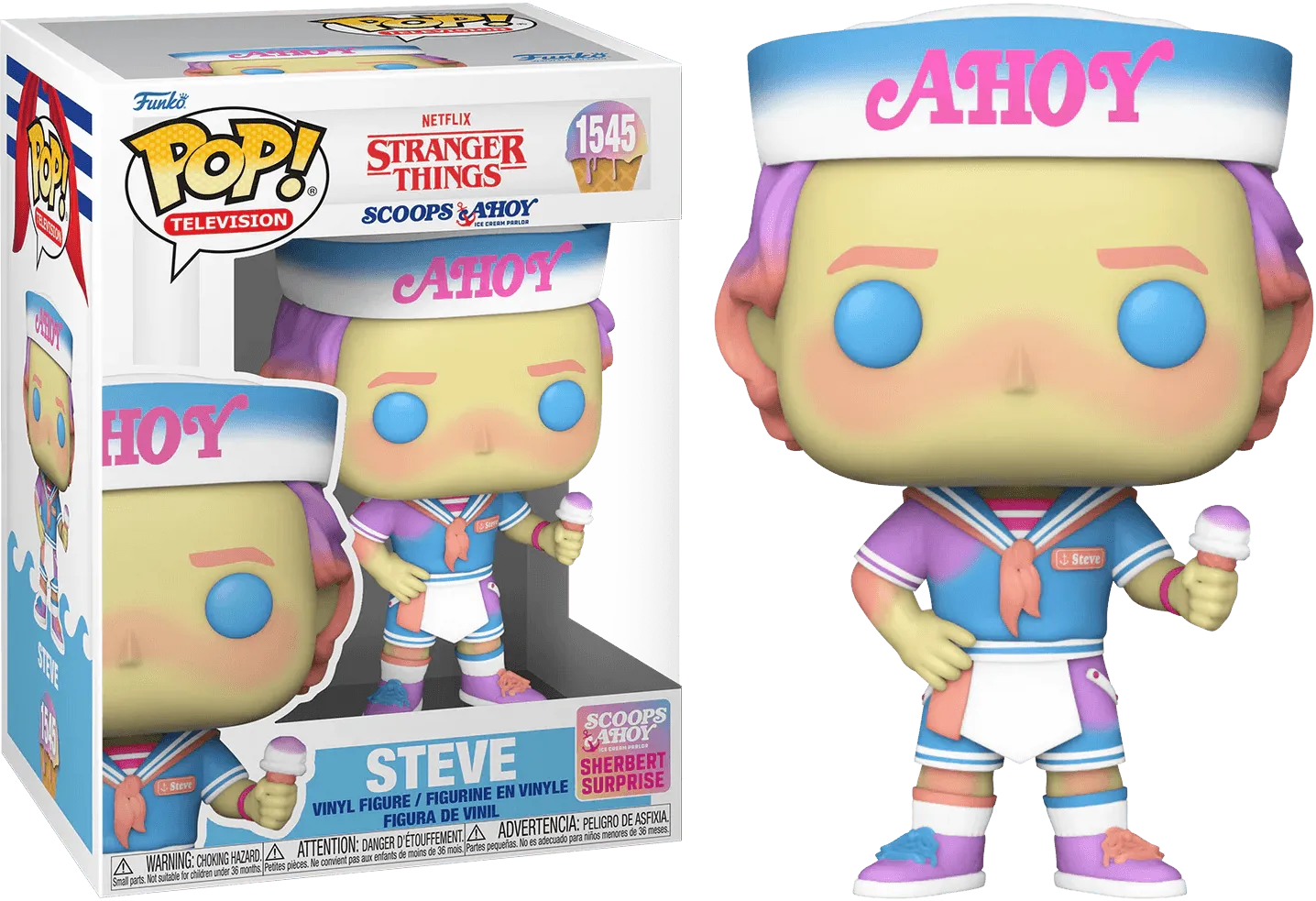 Stranger Things - Steve (Scoops Ahoy) Pop! Vinyl