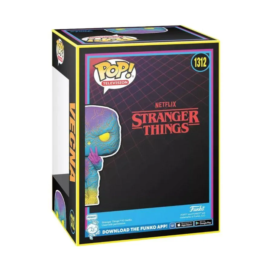 Stranger Things - Vecna US Exclusive Blacklight Pop! Vinyl [RS] - Image 3