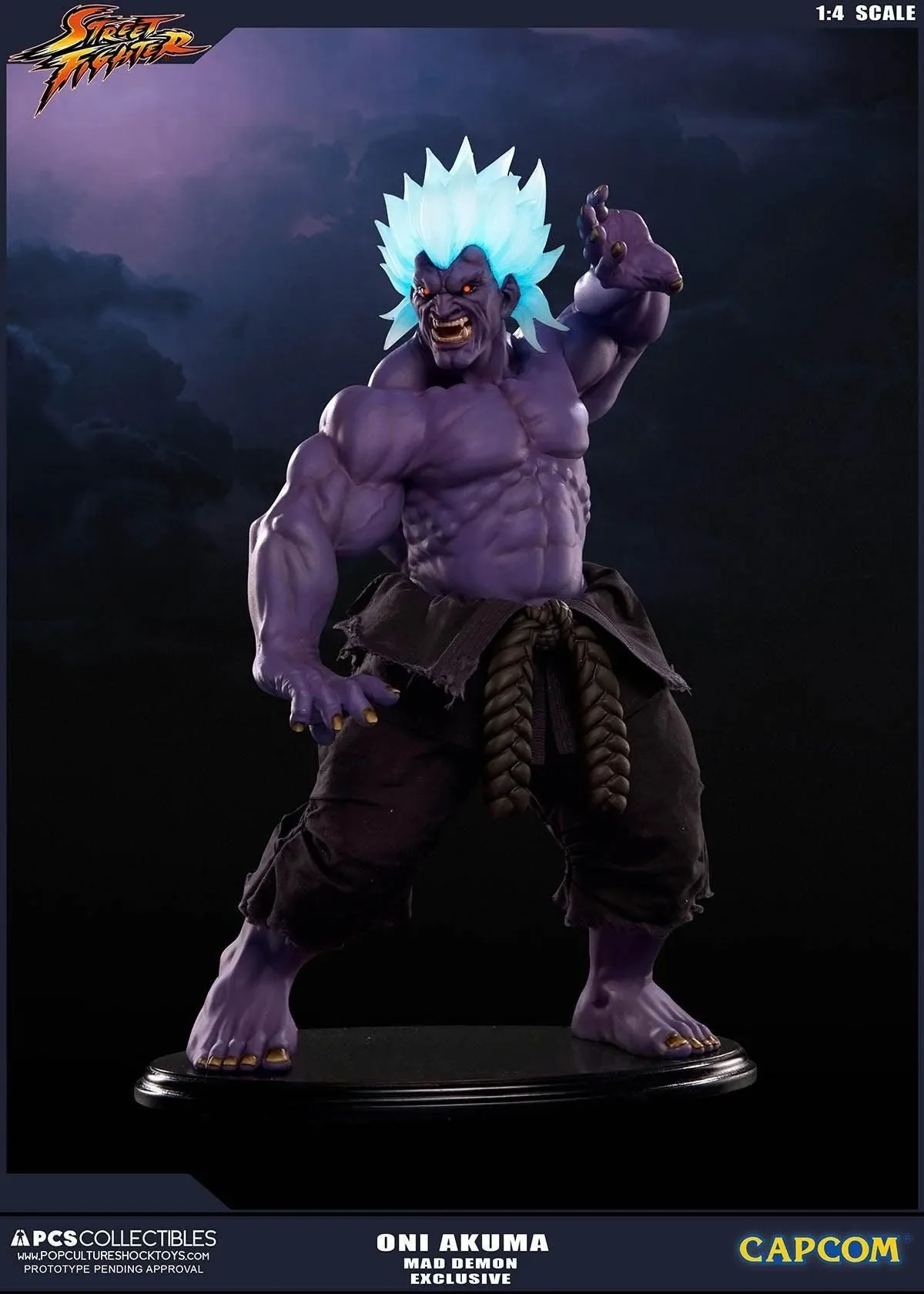 Street Fighter - Oni Akuma 1:4 Scale Statue - Image 6