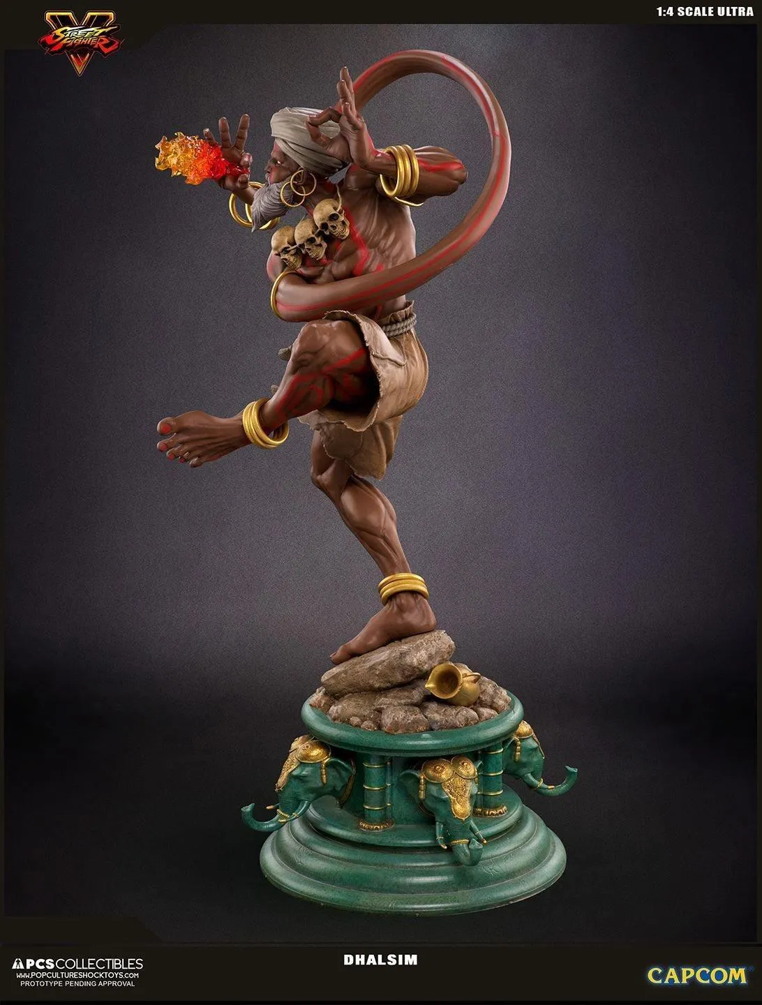 Street Fighter V - Dhalsim 1:4 Scale Statue - Image 9