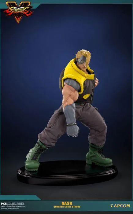 Street Fighter V - Nash 1:4 Scale Statue - Image 3