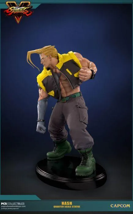Street Fighter V - Nash 1:4 Scale Statue - Image 4