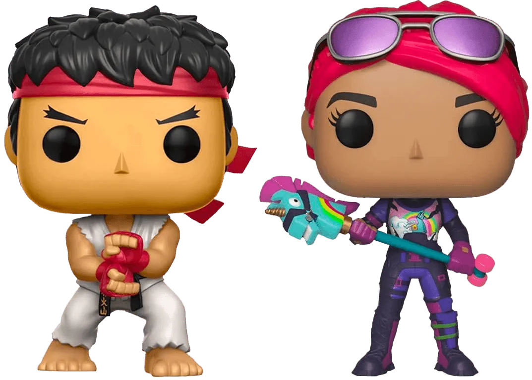 Street Fighter x Fortnite - Ryu & Brite Bomber US Exclusive Pop! 2-Pack [RS] - Image 2
