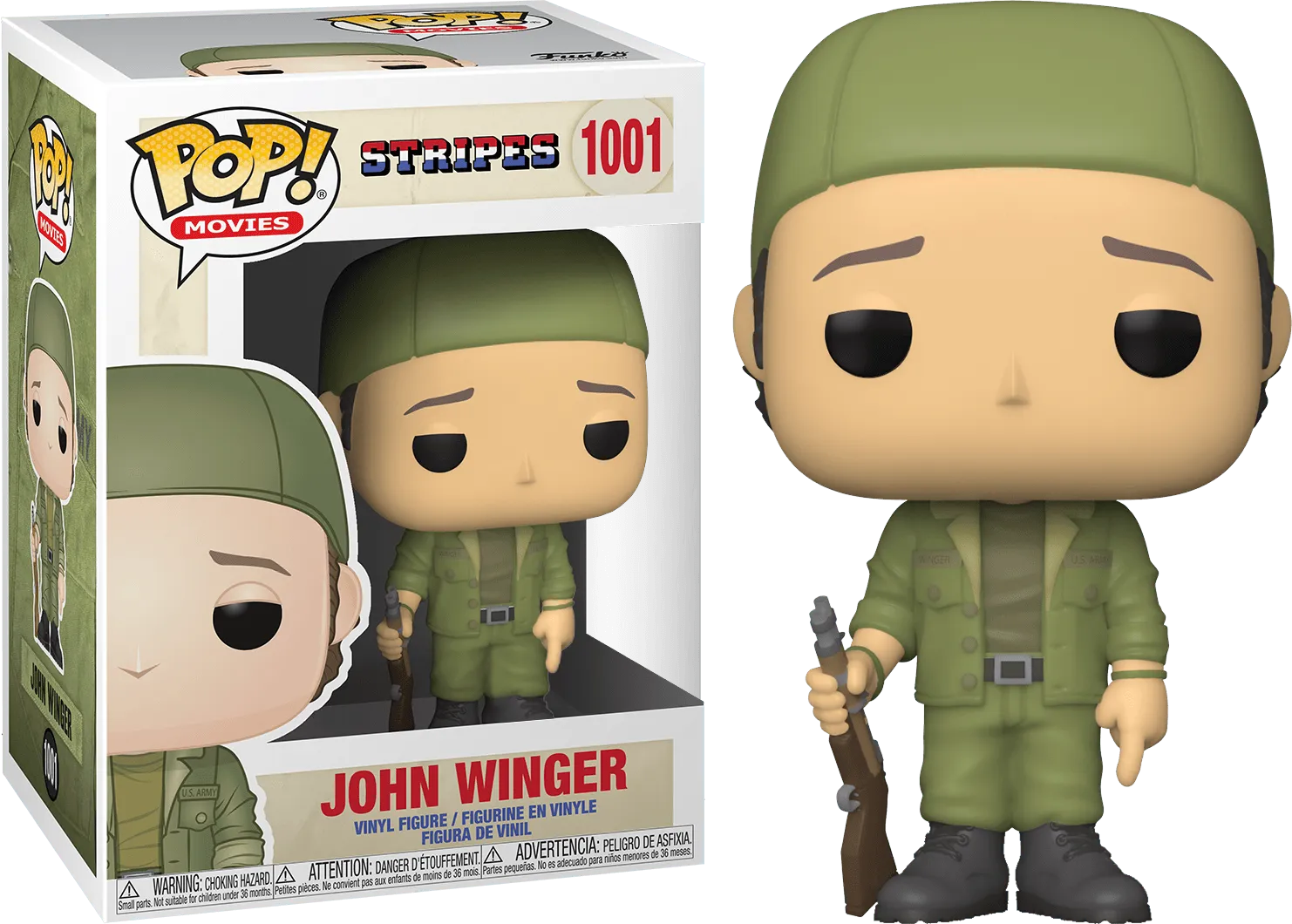 Stripes - John Winger US Exclusive Pop! Vinyl [RS]