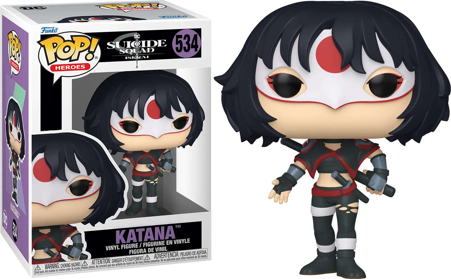 Suicide Squad: Isekai - Katana Pop! Vinyl