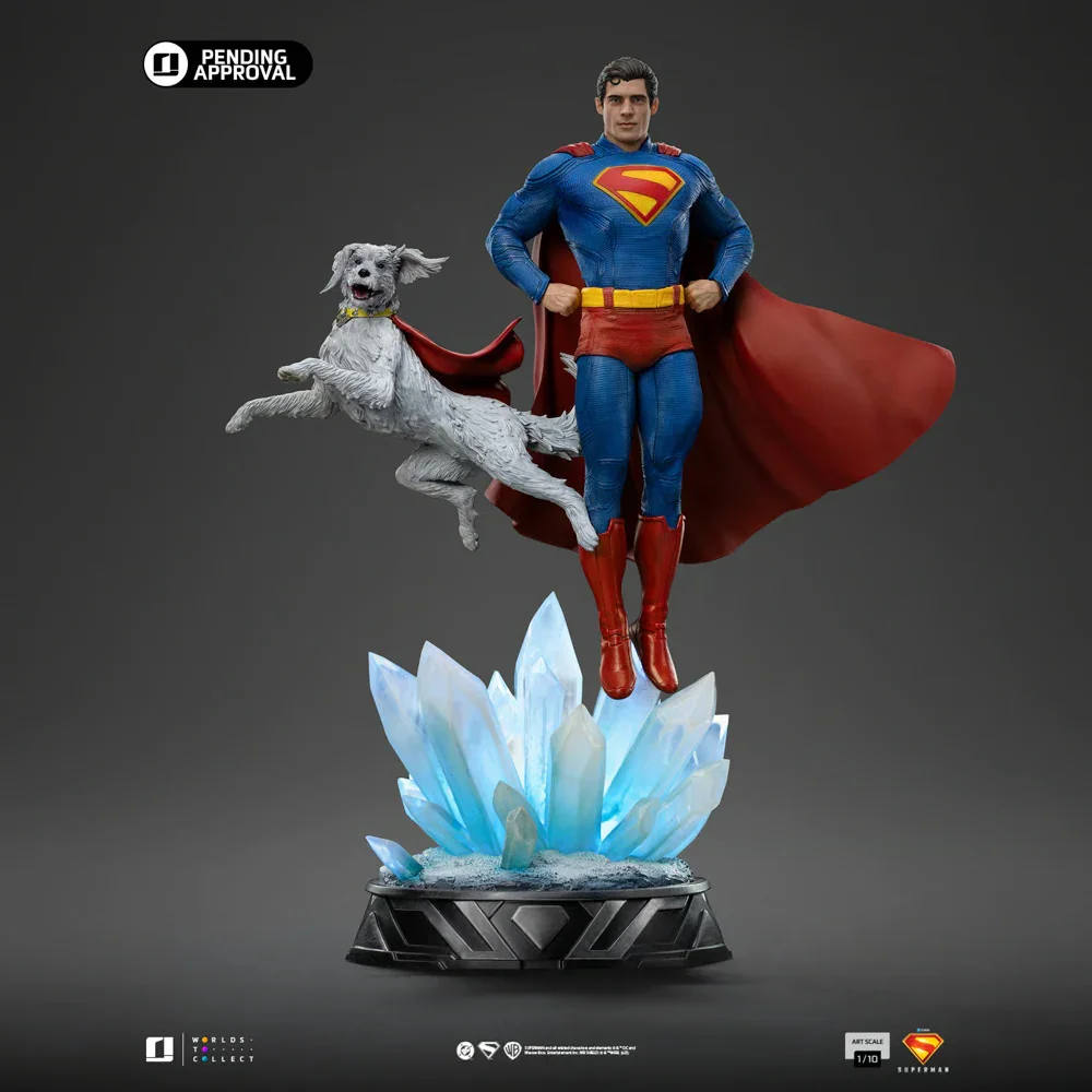 Superman (2025) - Superman & Krypto 1:10 Scale Statue - Image 9