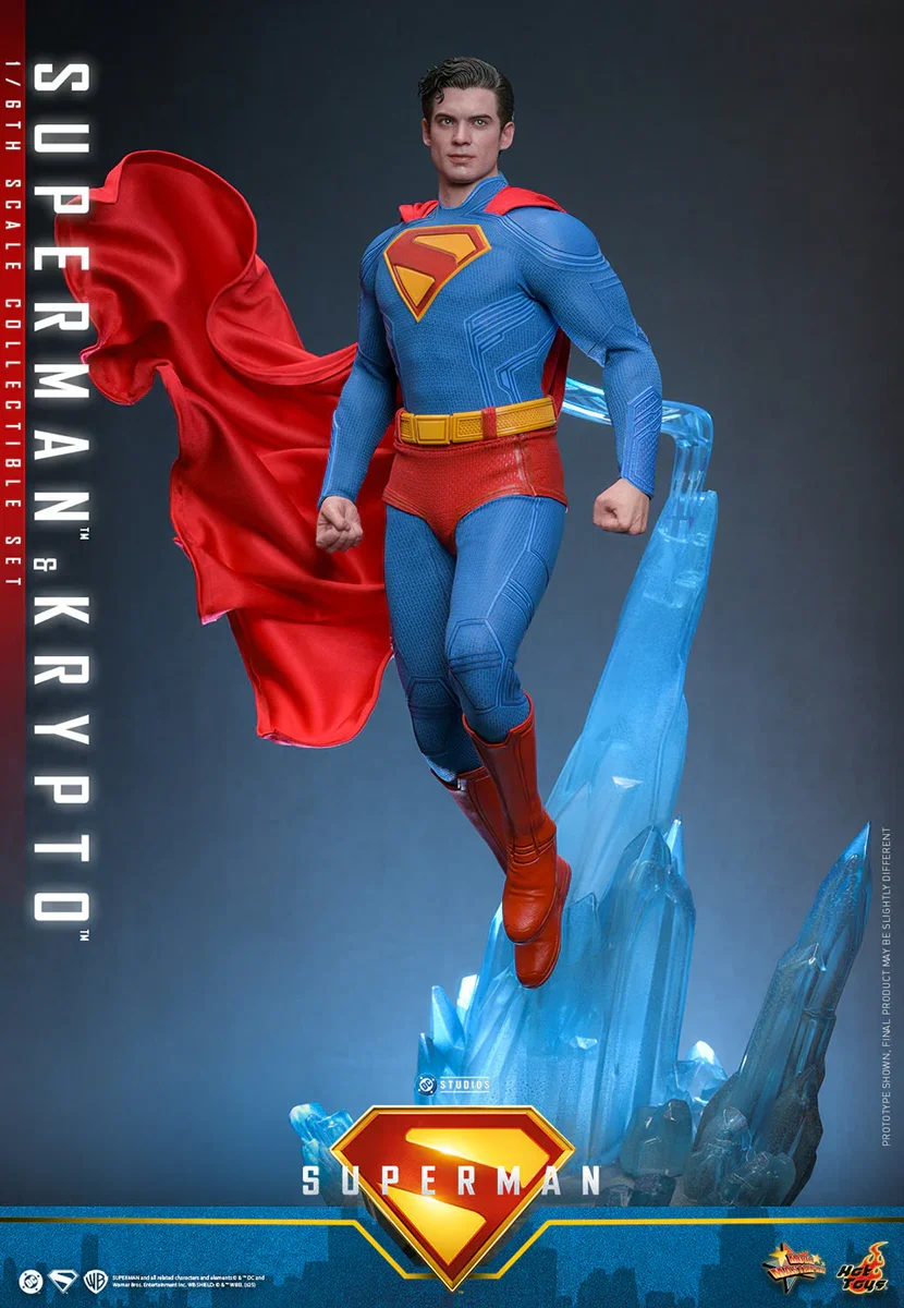 Superman (2025) - Superman & Krypto 1:6 Scale Collectable Action Figure Set - Image 12