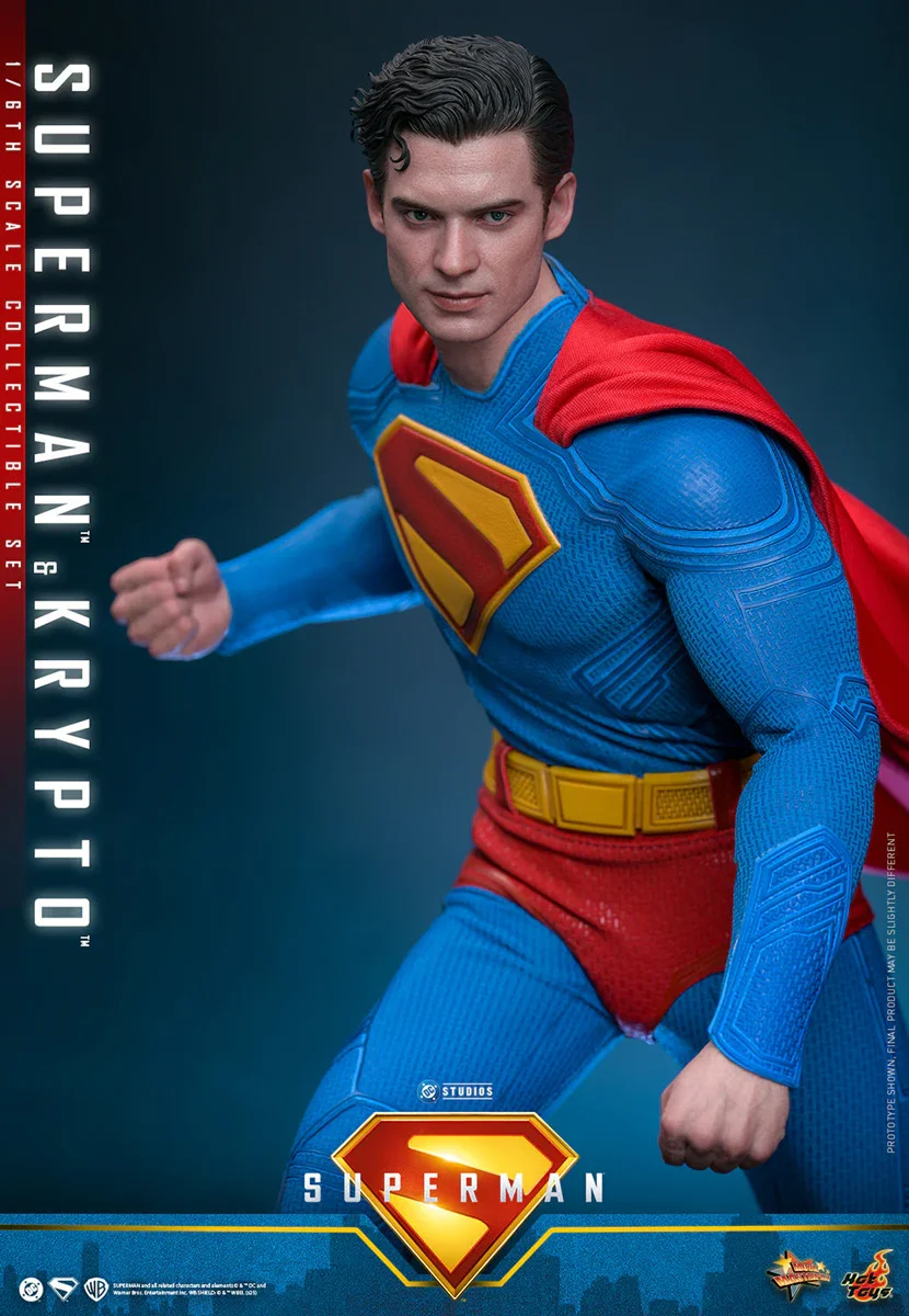 Superman (2025) - Superman & Krypto 1:6 Scale Collectable Action Figure Set - Image 13