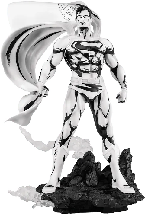 Superman - Superman (John Byrne) Black & White PVC 1:8 Scale Statue