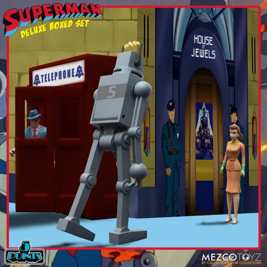 Superman The Animated Series - Mechanical Monsters 5 Points Action Figure Deluxe Box Set - Image 7