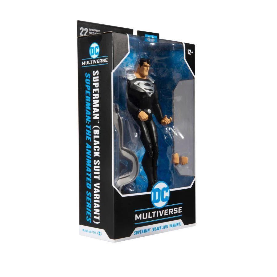 Superman: The Animated Series - Superman Black Suit 7" Action Figure - Image 10