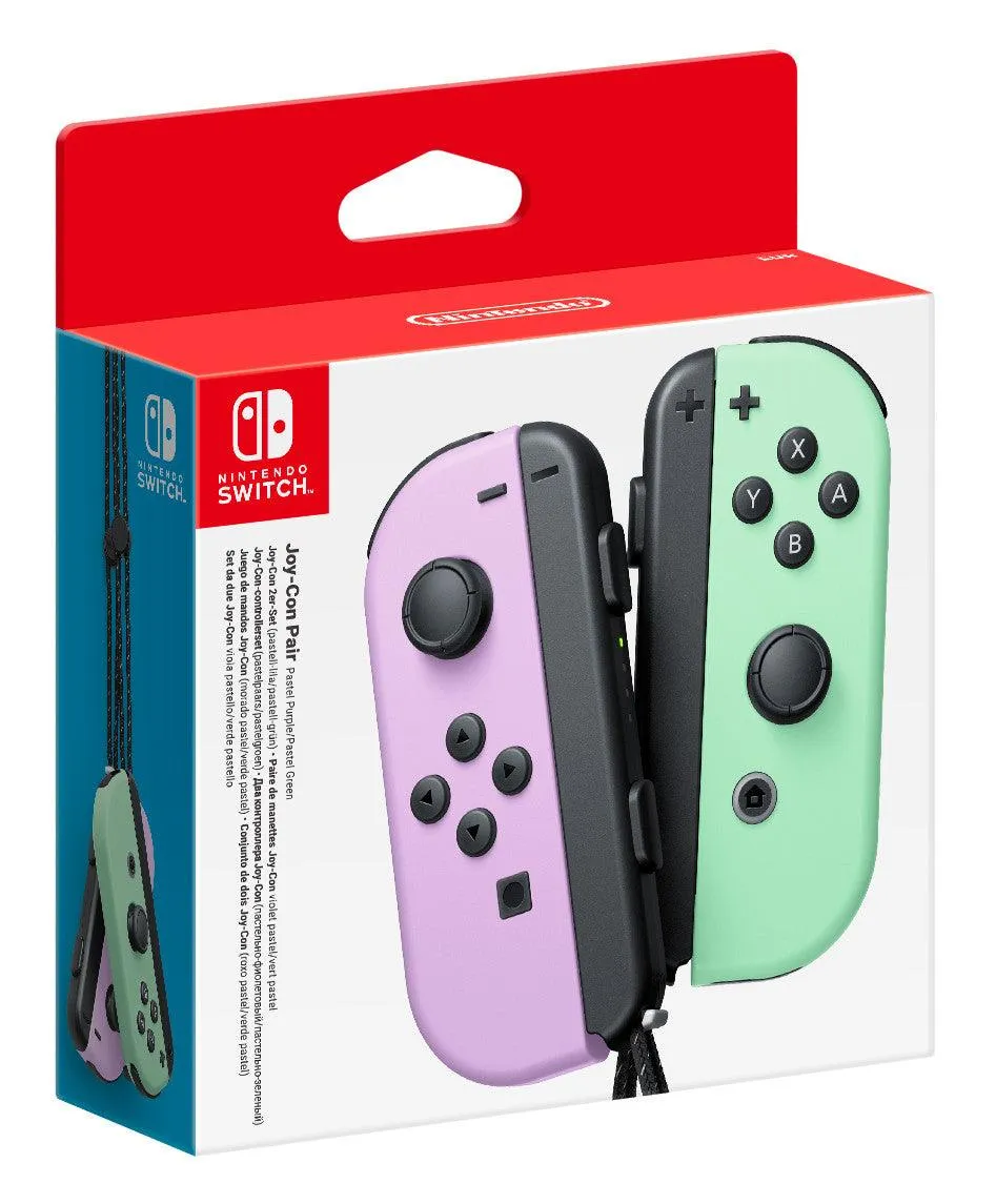 SWI Joy-Con Pair Controller - Pastel Purple/Pastel Green