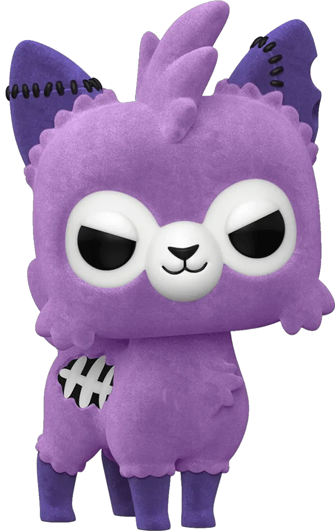 Tasty Peach - Lavender Zombie Alpaca Flocked US Exclusive Pop! Vinyl [RS] - Image 2
