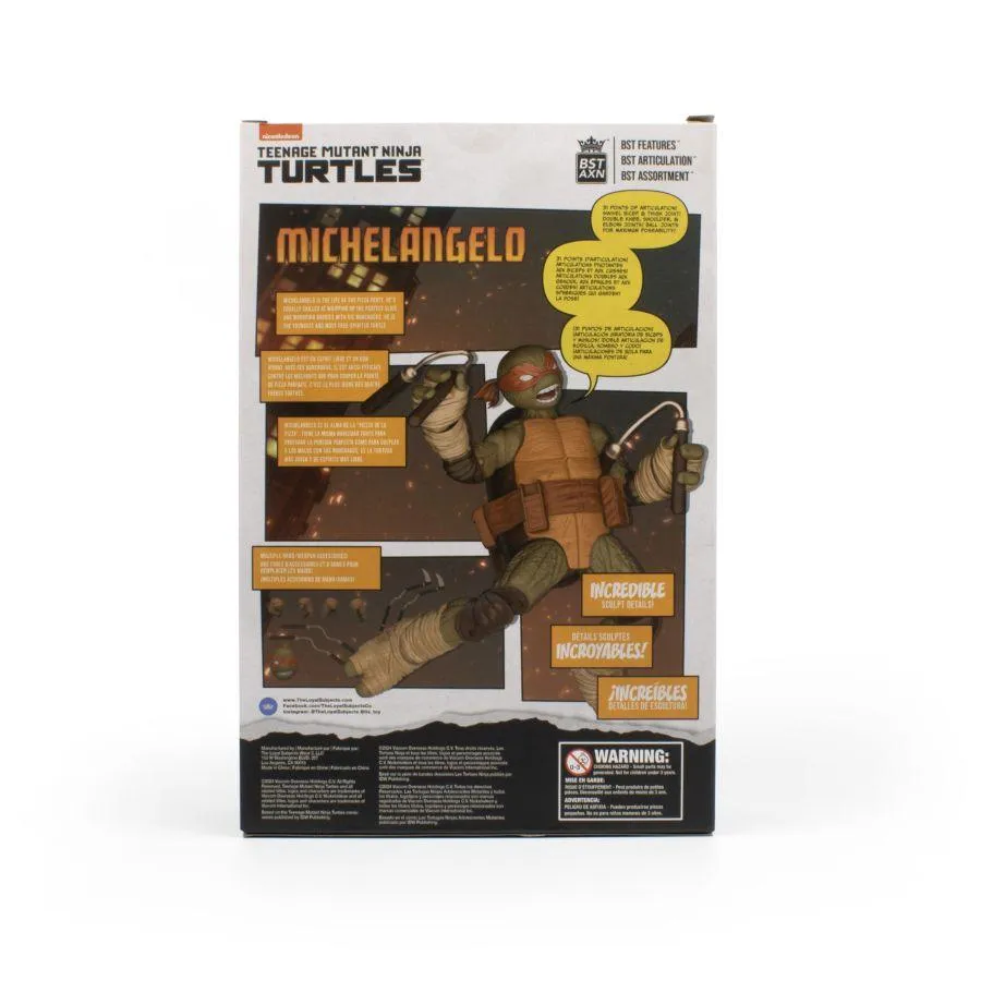 Teenage Mutant Ninja Turtles (comics) - Michelangelo BST AXN Action Figure & Comic Book - Image 8