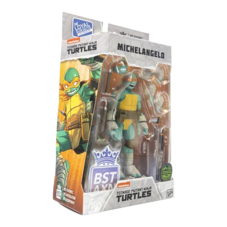 Teenage Mutant Ninja Turtles (comics) - Michelangelo Comic Heroes 5" BST AXN Figure - Image 5