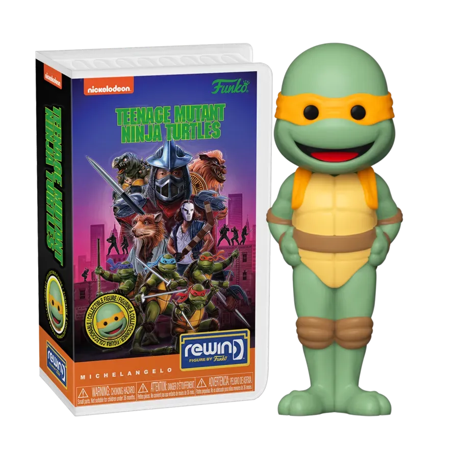 Teenage Mutant Ninja Turtles (Movie) - Michelangelo Rewind Figure