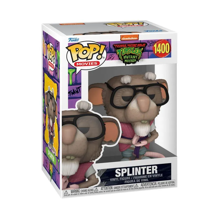 Teenage Mutant Ninja Turtles: Mutant Mayhem (2023) - Splinter Pop! Vinyl - Image 3