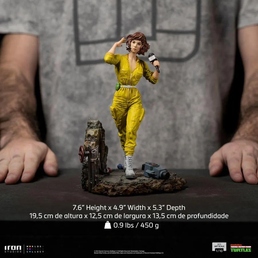 Teenage Mutant Ninja Turtles (tv 1987) - April O'Neil 1:10 Scale Statue - Image 13