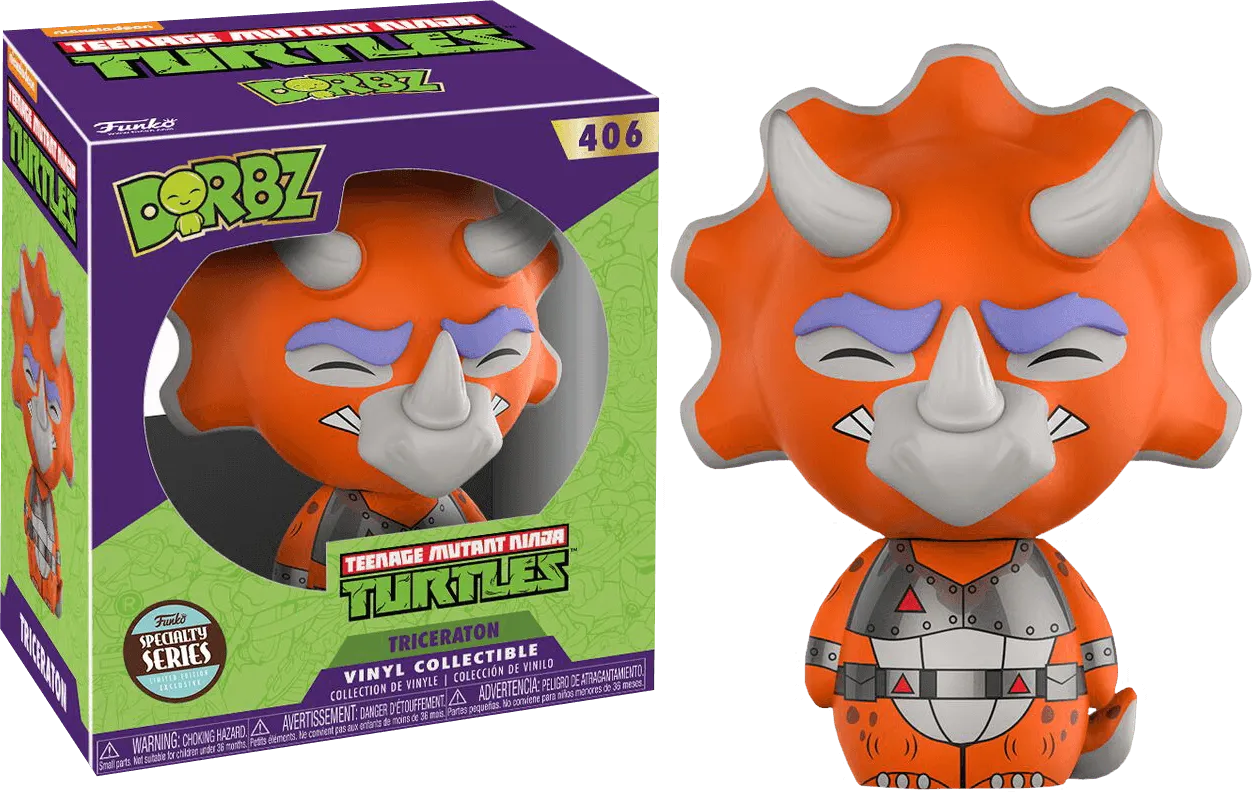 Teenage Mutant Ninja Turtles (TV 1987) - Triceraton Specialty Store Exclusive Dorbz